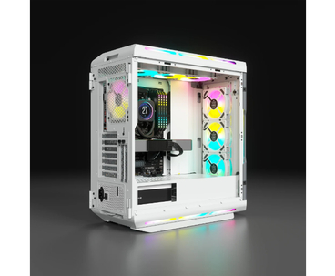CAJA SEMITORRE ATX ICUE 5000T RGB TG WHITE CORSAIR