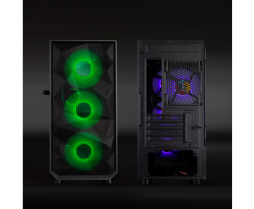 CAJA MINITORRE MICROATX SEIZURE NEGRO TOOQ