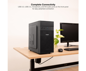 CAJA MINITORRE MICROATX TQC-4701U3C-B NEGRO TOOQ