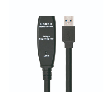 CABLE DE EXTENSION USB TIPO A/M-A/H 5M