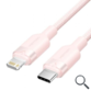 CABLE 2.0 USB-C A LIGHTNING 2 M ROSA VENTION