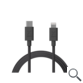 CABLE GO2 USB-C A LIGHTNING 1M NEGRO XTORM